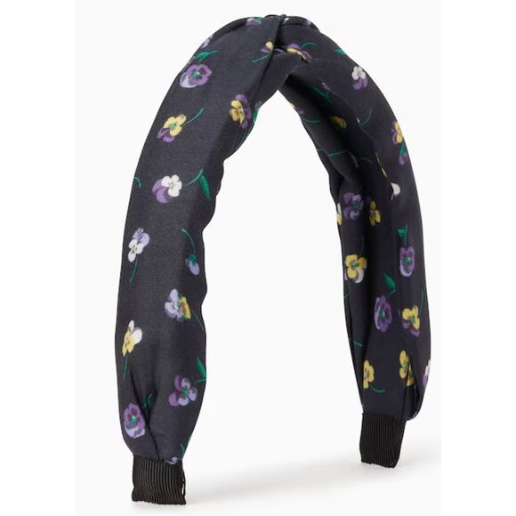 Kate Spade Pansy Toss Twisted Floral Headband New main image 6